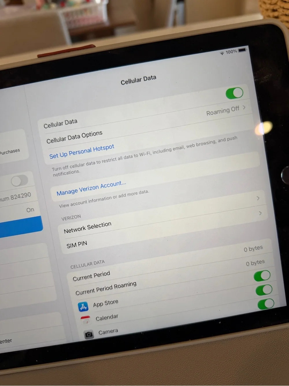 APPLE iPad Air 2 - Wi-Fi + Cellular - 64 GB - VERIZON SIM - Model MH2M2LL/A